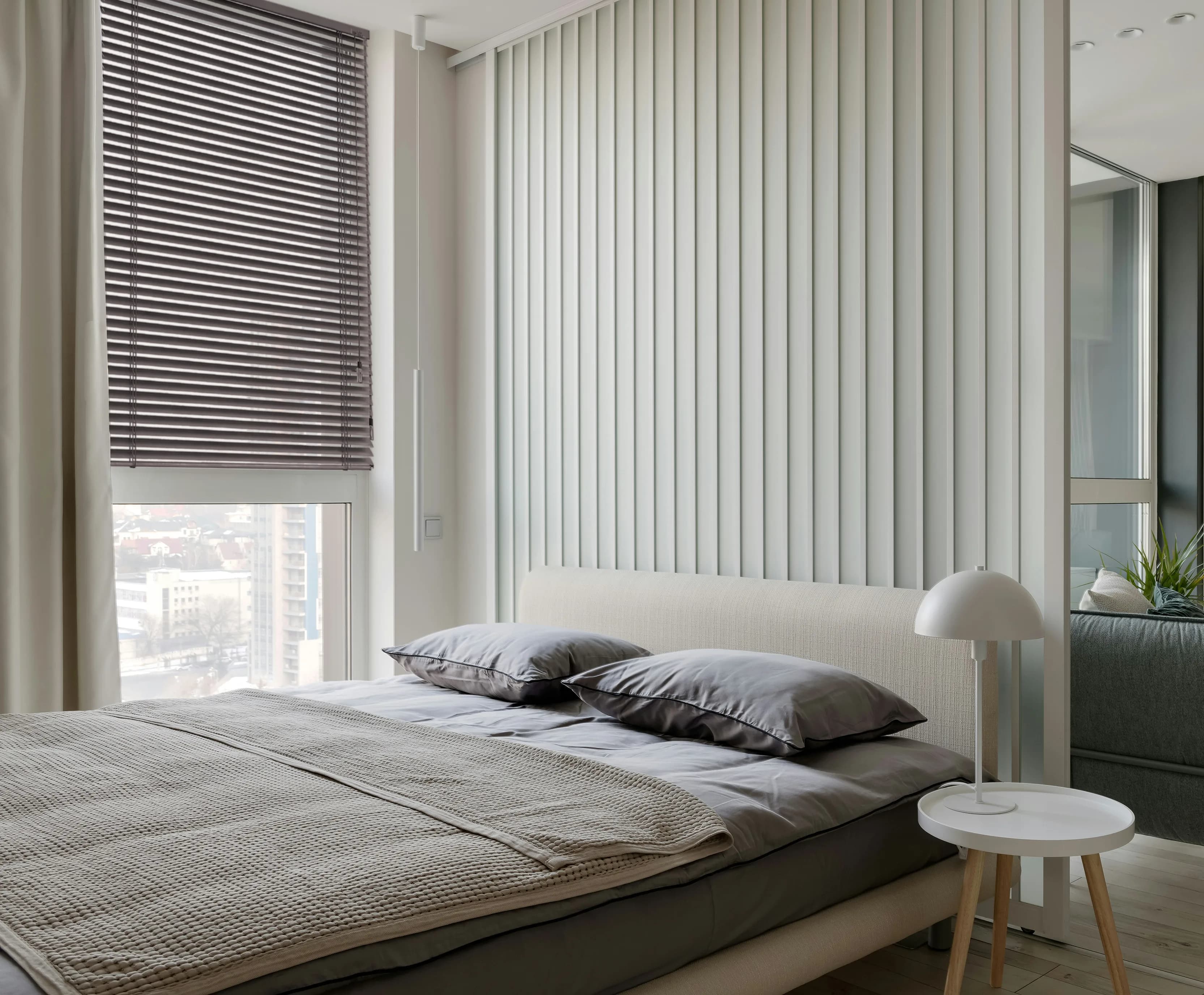 Antracit Aluminium Persienner 50mm