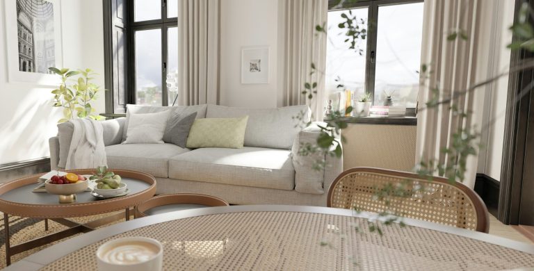 Minimalismus und skandinavisches Flair